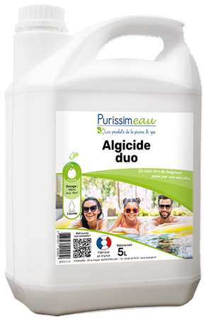 Image de PURISSIM'EAU Algicide duo - Bidon 5L