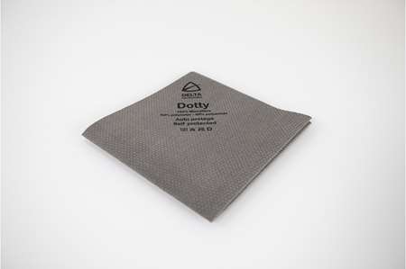 Image de Lavette microfibre DOTTY auto-protégée 40x40 Grise - 5u