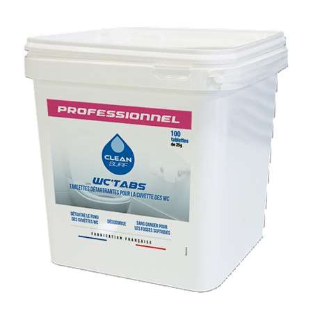 Image de WC TABS Clean'Surf® - Seau 100x25gr
