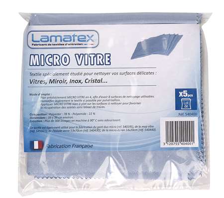 Image de Microvitres 39x39 - sachet de 5u