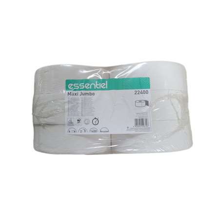 Image de Papier toilette MAXI JUMBO ESSENTIEL 2P - 6 rlx 250m
