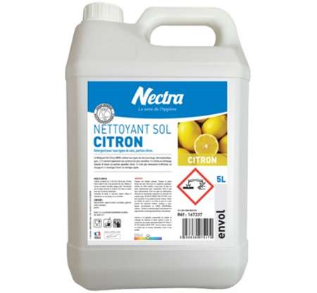 Image de NETTOYANT SOL CITRON ENVOL Bidon 5 L