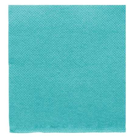 Image de Serviette ECO double point 20x20cm TURQUOISE - Colis de 2400