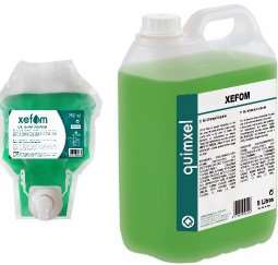 Image de XEFOM - Gel douche & shampoing mousse 2 en 1 - Bidon 5 L