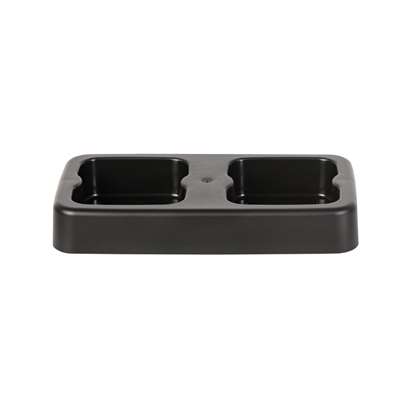 Image de Base Plastique NOIRE pour FIT 70L - 2 Postes (Ecogreen)