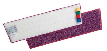 Image de Bandeau velcro PULI-BRUSH ultra microfibres rouge 40cm