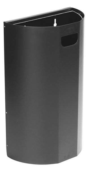 Image de Collecteur mural - demi lune - 40L ANTHRACITE