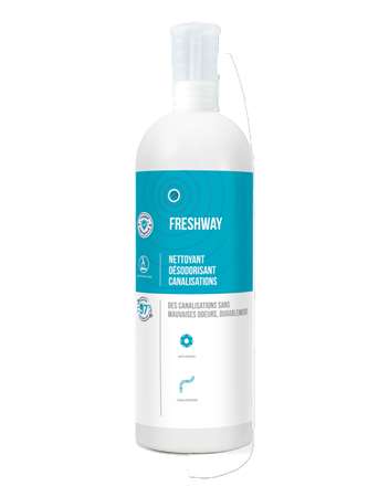 Image de FRESHWAY Nettoyant désodorisant des canalisations - 1L