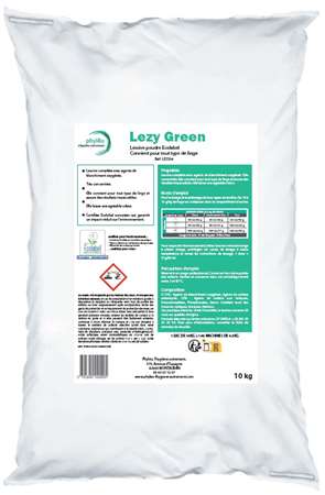 Image de LEZY GREEN Lessive poudre tout textiles ecolabel 10kg