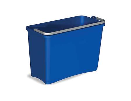 Image de Seau 8L 33x16x23,5 anse sur bord spécial Alpha sécurisé BLEU