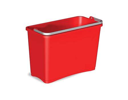 Image de Seau 8L 33x16x23,5 anse sur bord spécial Alpha sécurisé ROUG