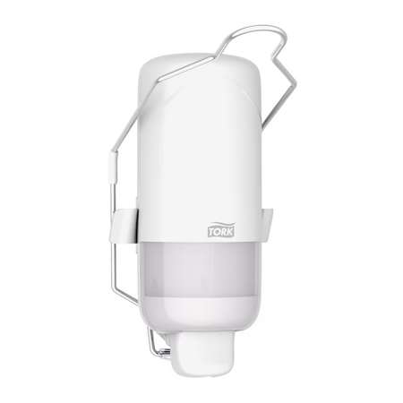 Image de Distributeur levier coude pour savon liquide S1 - Blanc