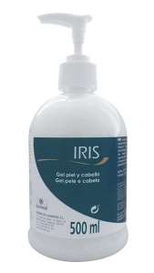 Image de Gel pour la peau et les cheveux IRIS - Flacon pompe 500ml