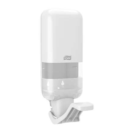 Image de Distributeur de savon désinfectant Levier Coude S4 Blanc