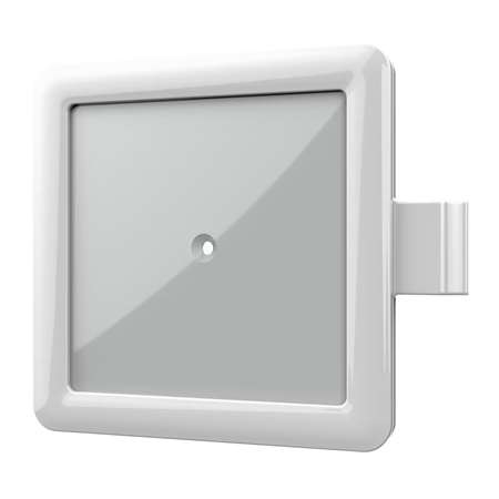 Image de Support de signalisation savon et désinfectant Blanc (S4-S5)