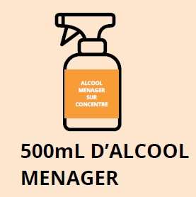 Image de Pulvérisateur 500ml pour alcool ménager concentré