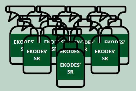 Image de Pulvérisateur 500ml pour désinfectant sans rinçage EKODES'SR