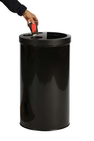 Image de Collecteur à gobelets et déchets 40L