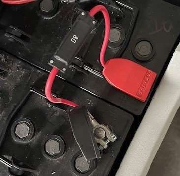 Image de Câble couplage batteries avec fusible 80A