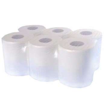 Image de Bobine DC BLANC 2P ESSENTIEL 17.5x18cm 450f - Colis de 6