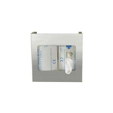 Image de Distributeur inox pour 2 boîtes de gants
