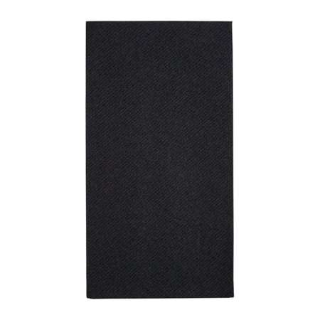 Image de Serviettes Surlys Airlaid 40x40cm NOIR 1/8 - Colis de 400